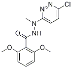 N'-(6-Chloropyridazin-3-yl)-2,6-dimethoxy-N'-methylbenzohydrazide Struktur