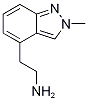 2-(2-Methyl-2H-indazol-4-yl)ethylamine Struktur