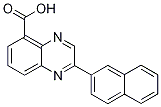 2-(Naphth-2-yl)quinoxaline-5-carboxylic acid Struktur