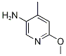 2-甲氧基-4-甲基-5-氨基吡啶 結(jié)構(gòu)式
