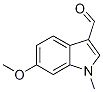 6-Methoxy-1-methyl-1H-indole-3-carboxaldehyde Struktur