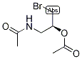 (2S)-1-(Acetylamino)-3-bromoprop-2-yl acetate Struktur