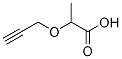 1-(1-Carboxyethoxy)prop-2-yne Struktur