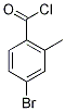 4-Bromo-2-methylbenzoyl chloride Struktur