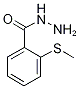 2-(Methylthio)benzoic acid hydrazide Struktur