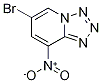 6-Bromo-8-nitrotetrazolo[1,5-a]pyridine Struktur