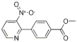 Methyl 4-(3-nitropyridin-2-yl)benzoate Struktur