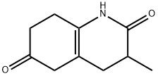 1,3,4,5,7,8-Hexahydro-3-methylquinoline-2,6-dione Struktur