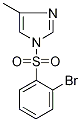 1-[(2-Bromophenyl)sulphonyl]-4-methyl-1H-imidazole Struktur