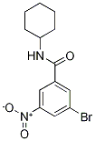 3-Bromo-N-cyclohexyl-5-nitrobenzamide 98% Struktur