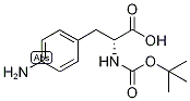 4-Amino-D-phenylalanine, N-BOC protected Struktur