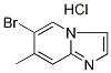 6-Bromo-7-methylimidazo[1,2-a]pyridine hydrochloride 98% Struktur