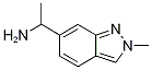 1-(2-Methyl-2H-indazol-6-yl)ethylamine Struktur