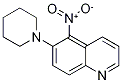 5-Nitro-6-(piperidin-1-yl)quinoline 98% Struktur