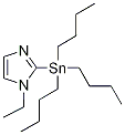 (1-Ethyl-1H-imidazol-2-yl)tributylstannane Struktur