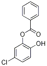 4-Chloro-2-(benzoyloxy)phenol Struktur