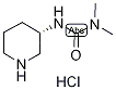 (3S)-3-[(Dimethylcarbamoyl)amino]piperidine hydrochloride Struktur