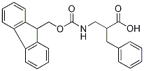 3-Amino-2-benzylpropanoic acid, N-FMOC protected Struktur