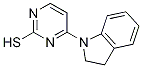 1-(2-Thiopyrimidin-4-yl)indoline Struktur