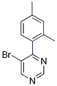 5-Bromo-4-(2,4-dimethylphenyl)pyrimidine 98% Struktur