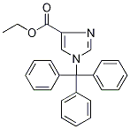 Ethyl 1-trityl-1H-imidazole-4-carboxylate Struktur