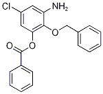 3-(Benzoyloxy)-2-(benzyloxy)-5-chloroaniline Struktur