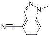 4-Cyano-1-methyl-1H-indazole Struktur