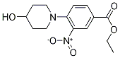 Ethyl 4-(4-hydroxypiperidin-1-yl)-3-nitrobenzoate Struktur