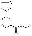 2-(Ethoxycarbonyl)-4-(1H-imidazol-1-yl)pyridine Struktur