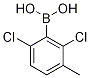 2,6-Dichloro-3-methylbenzeneboronic acid Struktur