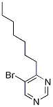 5-Bromo-4-heptylpyrimidine Struktur