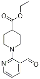 Ethyl 1-(3-formylpyridin-2-yl)piperidine-4-carboxylate Struktur