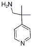 2-Methyl-2-(pyridin-4-yl)propan-1-amine, 2-Methyl-2-(pyridin-4-yl)propylamine Struktur