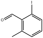 6-Iodo-o-tolualdehyde, 2-Formyl-3-iodotoluene Struktur