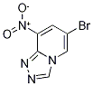 6-Bromo-8-nitro[1,2,4]triazolo[4,3-a]pyridine Struktur