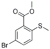 Methyl 5-bromo-2-(methylthio)benzoate 96% Struktur