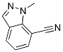 7-Cyano-1-methyl-1H-indazole Struktur