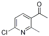 1-(6-Chloro-2-methylpyridin-3-yl)ethan-1-one Struktur