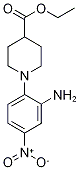 2-[4-(Ethoxycarbonyl)piperidin-1-yl]-5-nitroaniline Struktur