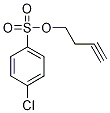 (But-3-yn-1-yl) 4-chlorobenzenesulphonate Struktur