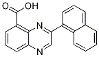 3-(Naphth-1-yl)quinoxaline-5-carboxylic acid Struktur