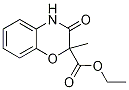 Ethyl 3,4-dihydro-2-methyl-3-oxo-2H-1,4-benzoxazine-2-carboxylate Struktur