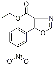 Ethyl 5-(3-nitrophenyl)-1,3-oxazole-4-carboxylate Struktur