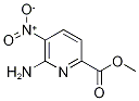 Methyl 6-amino-5-nitropyridine-2-carboxylate Struktur