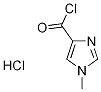 4-(Chlorocarbonyl)-1-methyl-1H-imidazole hydrochloride Struktur