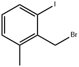 2-(Bromomethyl)-1-iodo-3-methylbenzene, alpha-Bromo-6-iodo-o-xylene Struktur