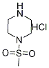 1-(Methylsulphonyl)piperazine hydrochloride Struktur