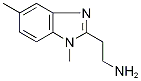 2-(1,5-Dimethyl-1H-benzimidazol-2-yl)ethylamine Struktur