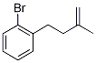 4-(2-Bromophenyl)-2-methylbut-1-ene Struktur