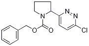 2-(6-Chloropyridazin-3-yl)pyrrolidine, N-CBZ protected Struktur